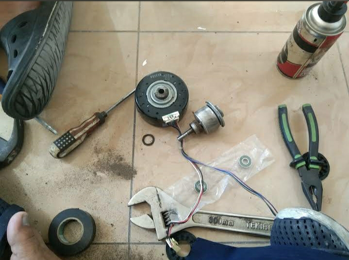 Dinamo motor kipas AC
